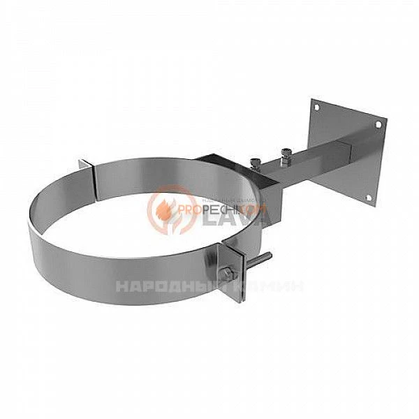 LAVA Кронштейн стеновой 220, телескоп 20-35, нерж. 439 (2,0)