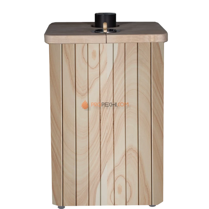 Дровяная печь для бани Ферингер Квадра До 25 м³ - Окаменевшее дерево перенесенный рисунок