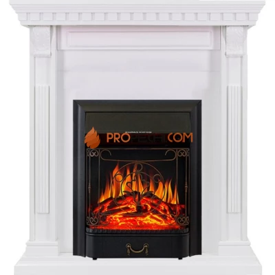 Каминокомплект Royal Flame Orlean - Белый с очагом Majestic FX Black