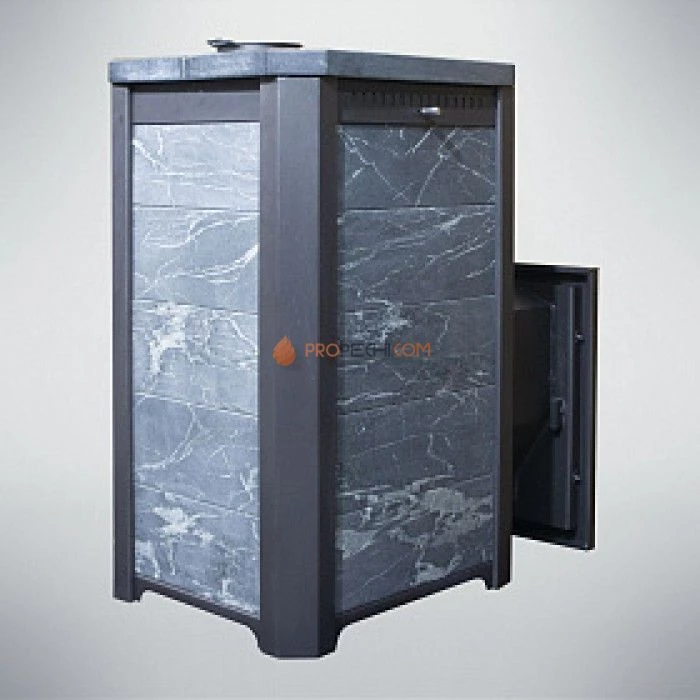 Дровяная печь для бани Варвара Сказка удлиненная