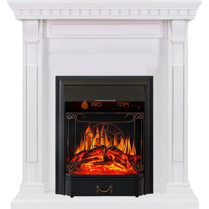 Каминокомплект Royal Flame Orlean - Белый с очагом Majestic FX Black