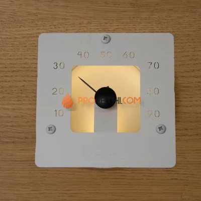 Гигрометр для сауны Cariitti SQ белый