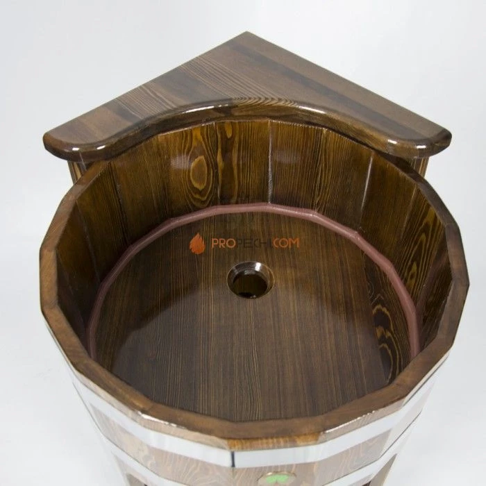 Умывальник BentWood - стойка угловая (мореная лиственница)