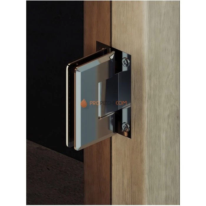 Дверь для бани DoorWood Престиж Маятниковая Легенда Бронза Матовая, 2000x800 мм