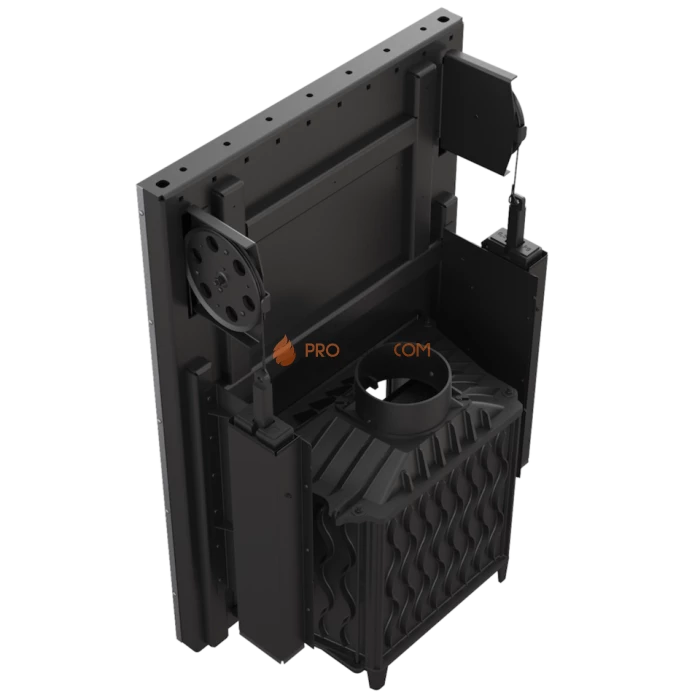 Каминная топка Kratki Antek/G (гильотина)