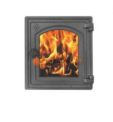 Дверка печная ВЕЗУВИЙ ДТ-4С (Антрацит)