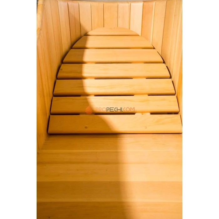 Ванна из кедра НКЗ 78x170 см, высота 80-60 см