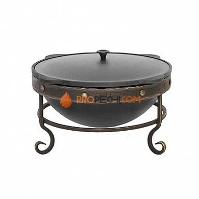 Везувий Подставка под казан 6-8 л. кованая