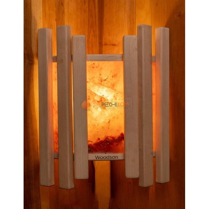 Абажур Woodson Trio с гималайской солью, ольха