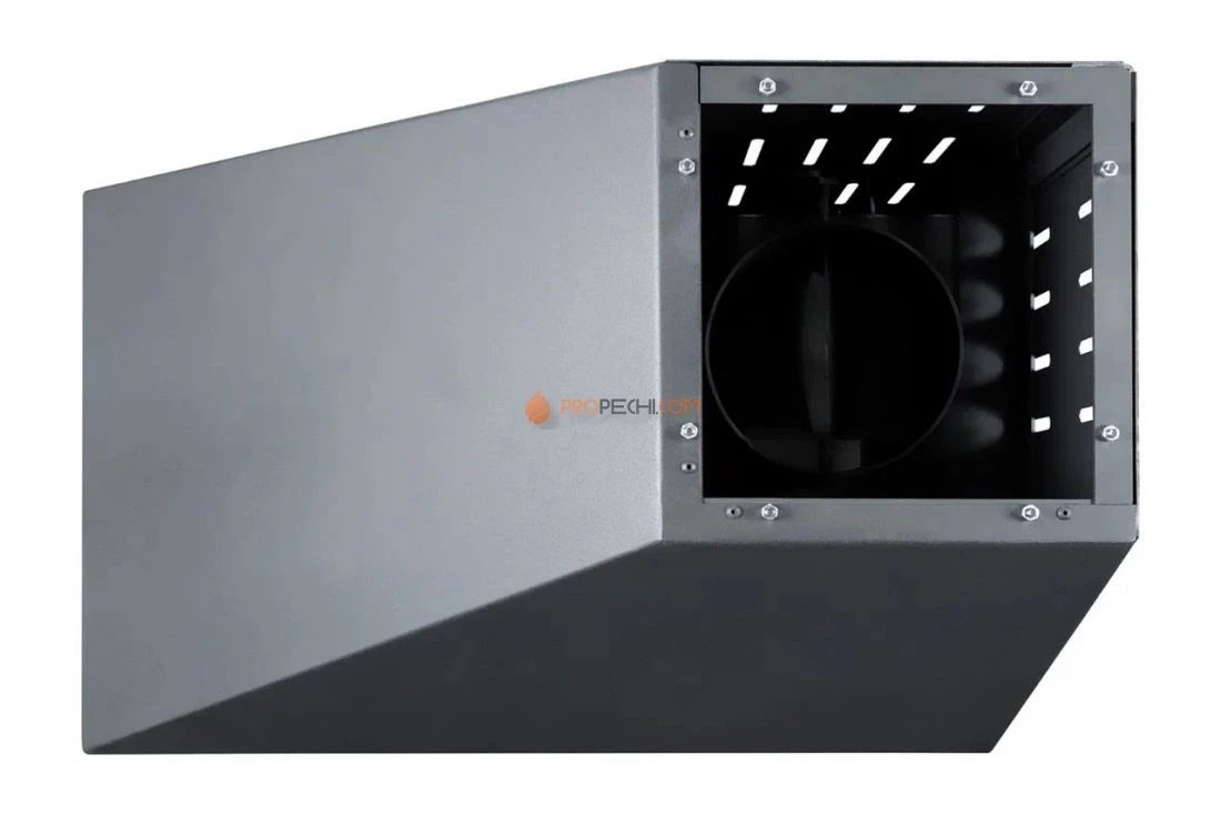 Камин ЭкоКамин Прага Угловая левый белый шамот