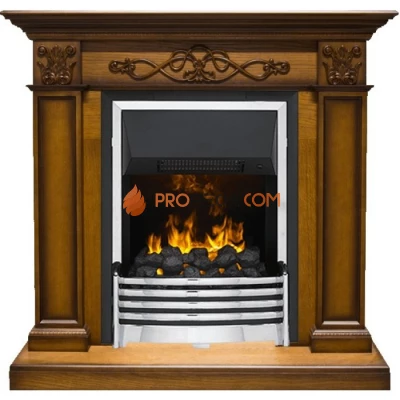 Каминокомплект Dimplex Verona - Дуб антик с очагом Flagstaff