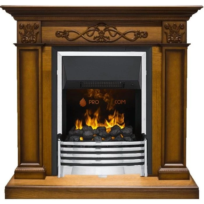 Каминокомплект Dimplex Verona - Дуб антик с очагом Flagstaff