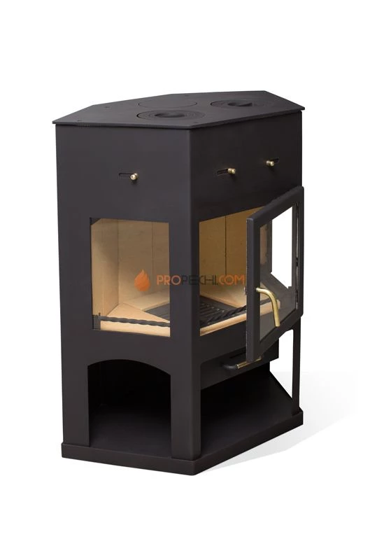 Печь-камин Мета-Бел Енисей с плитой