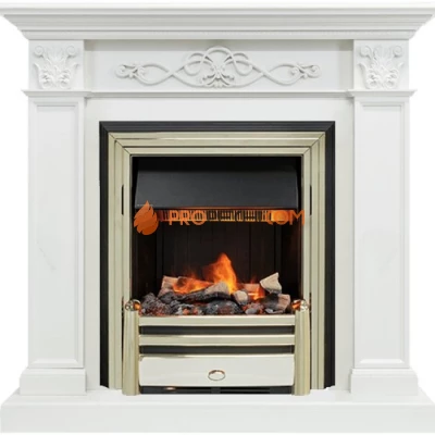 Каминокомплект Dimplex Verona - Белый дуб с очагом Cavendish