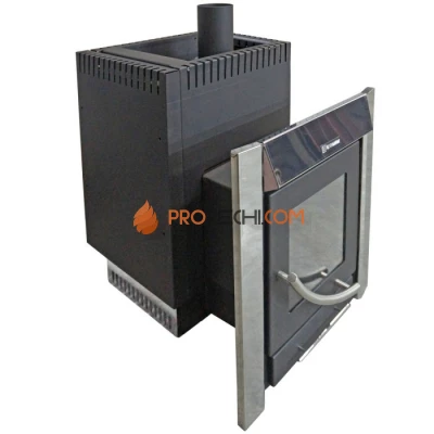 Дровяная печь для бани Ермак 3D