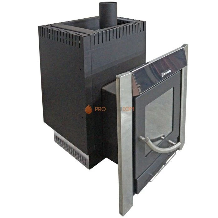 Дровяная печь для бани Ермак 3D