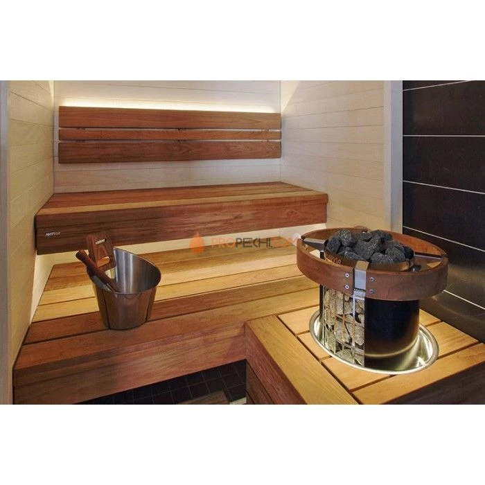 Электрическая печь Harvia Cilindro PC110VНEE White (с выносным пультом в комплекте)