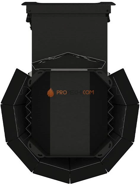 Банная печь Grill'D Violet Short Window Max