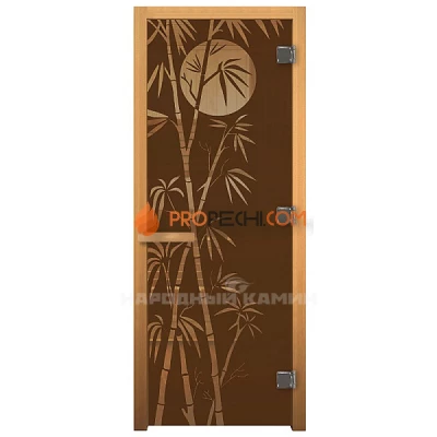 1900х700 мм "Бамбук" бронза, правая