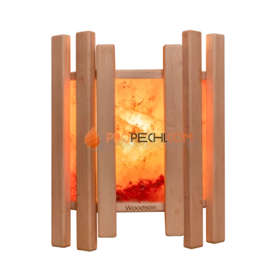 Абажур Woodson Trio с гималайской солью, ольха