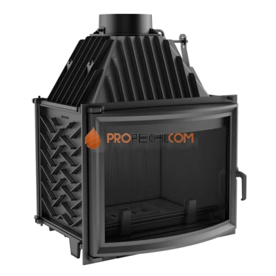 Каминная топка Kratki Zuzia/R (панорама)