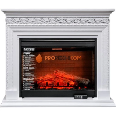 Каминокомплект Dimplex Valletta - Белый с очагом Symphony 30 inch DF3020-EU