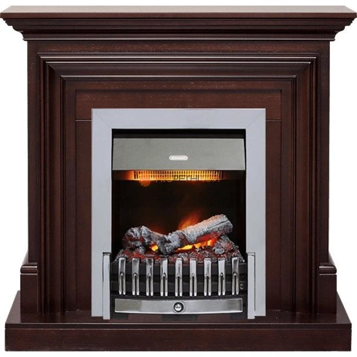 Каминокомплект Dimplex Bradford - Темный дуб с очагом Danville Chrome FB2