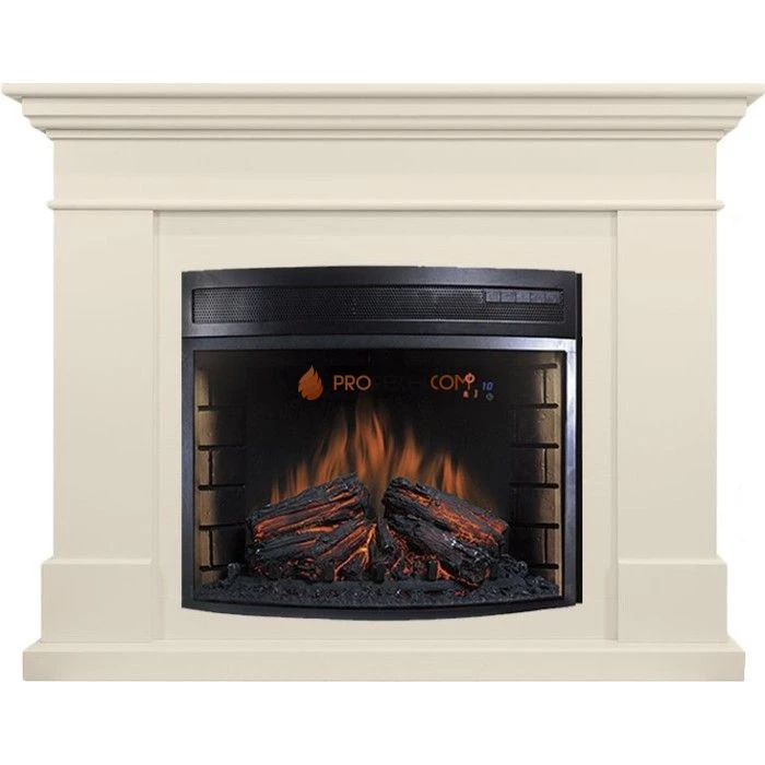 Каминокомплект Royal Flame California - Слоновая кость с очагом Dioramic 28 LED FX