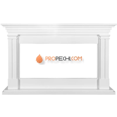 Портал Royal Flame Lyon - Белый ( Ширина 1440 мм)