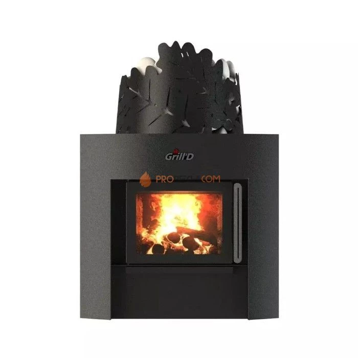 Дровяная печь для бани Grill’D Dubravo 180 Window