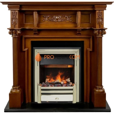 Каминокомплект Dimplex Oxford - Орех с очагом Cavendish