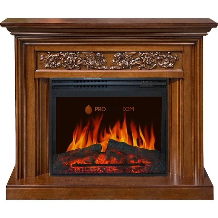 Каминокомплект Royal Flame Nottingham - Орех с очагом Jupiter FX New