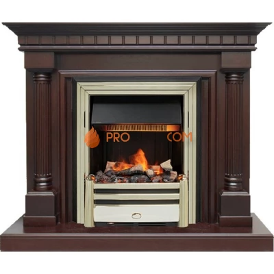 Каминокомплект Dimplex Dallas - Темный дуб с очагом Cavendish