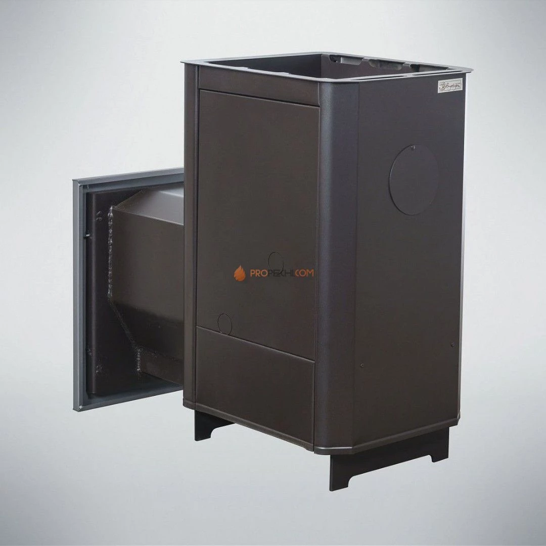 Печь банная Варвара Паленица, удлиненная топка