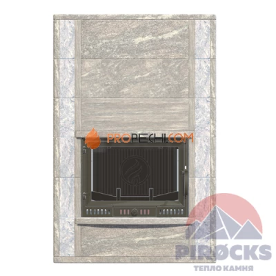 Каминная облицовка Pirocks Стокгольм (талькохлорит)