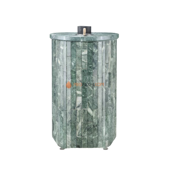 Дровяная печь для бани Ферингер Макси До 38 м³ - Змеевик - наборные ламели