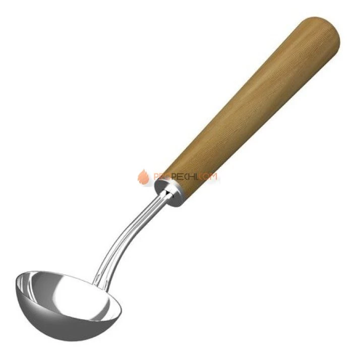 Черпак SAWO 441-MD (из нержавейки с деревянной ручкой, D85, 118мл)