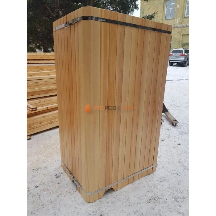 Душевая кабина НКЗ угловая, диаметр 100 см, высота 200 см