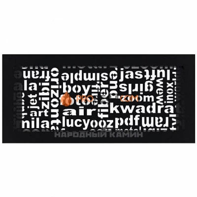 АВС 170х370 мм. черная (Дисконт)