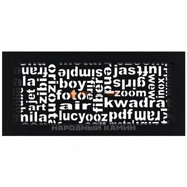 АВС 170х370 мм. черная (Дисконт)