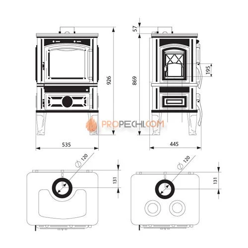 Печь Ferguss Magma Cook SD