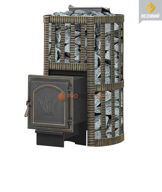 Печь для бани Везувий Ураган Ковка 16 (271)