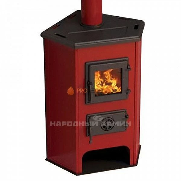 Печь-камин MBS Corner Red