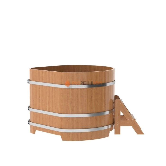 Купель BentWood угловая из натурального дуба 1,19х1,19