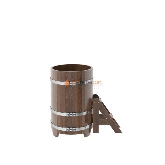 Купель BentWood овальная из мореного дуба 0,69х1,31