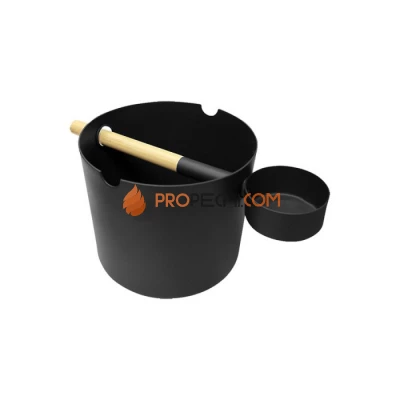 Бадья и черпак KOLO Sauna (черный)