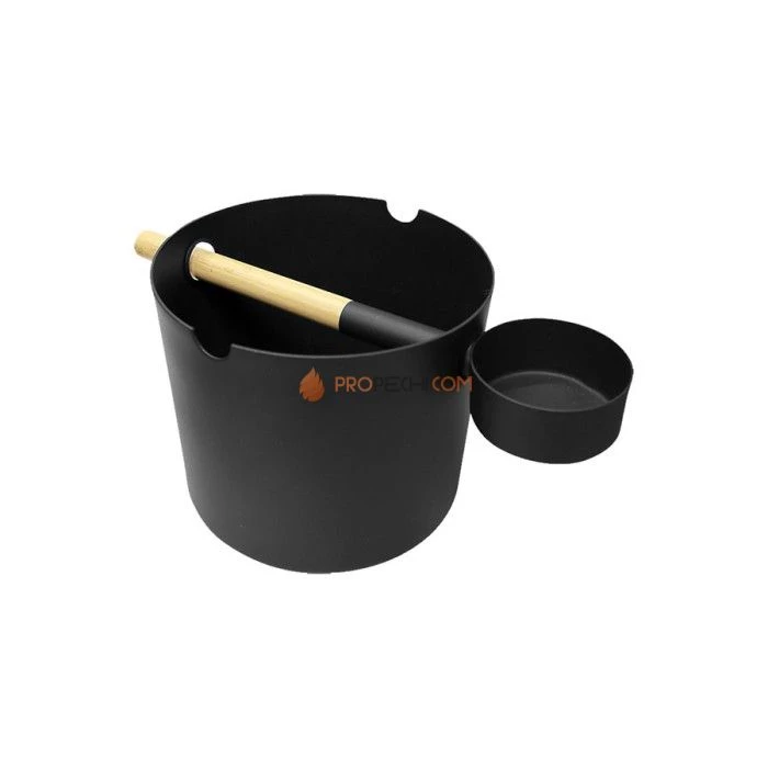 Бадья и черпак KOLO Sauna (черный)
