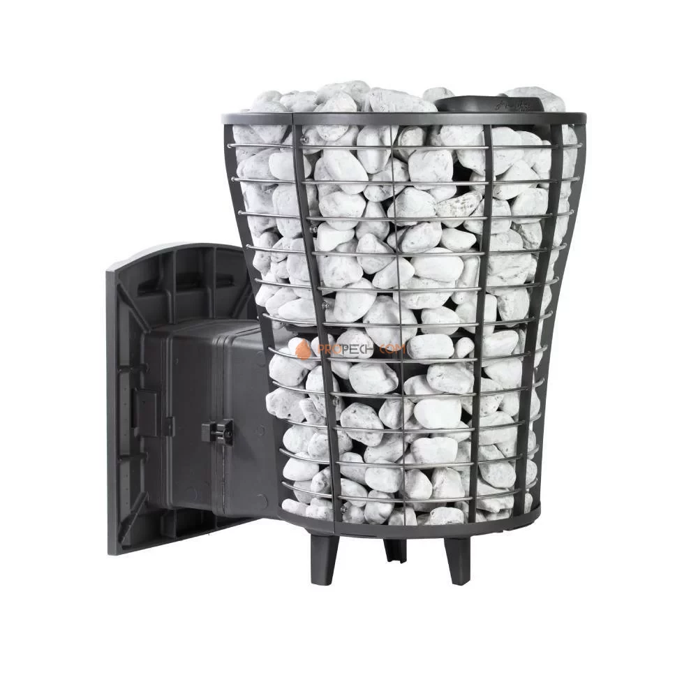 Банная печь Атмосфера V сетка из нержавеющей стали