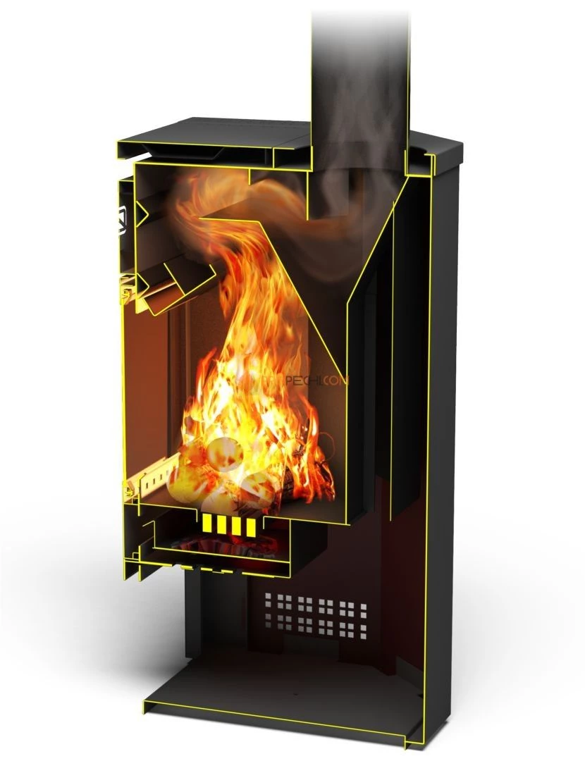 Печь-камин Теплодар Кадриль