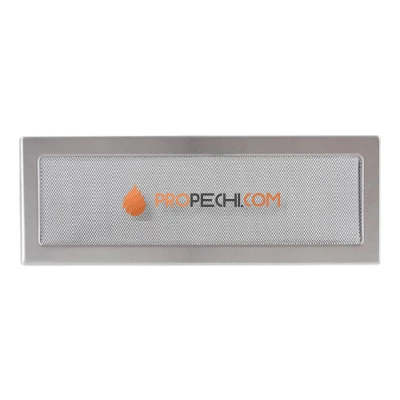 Вент.решетка 170х480 мм. нерж.